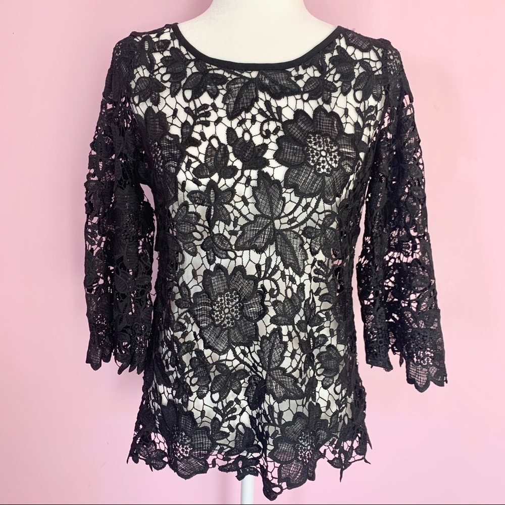 Forgotten Grace Lace Top